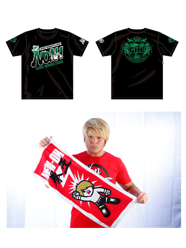 即日発送可能 プロレスリングノア 拳王選手 Tシャツ タオル セット