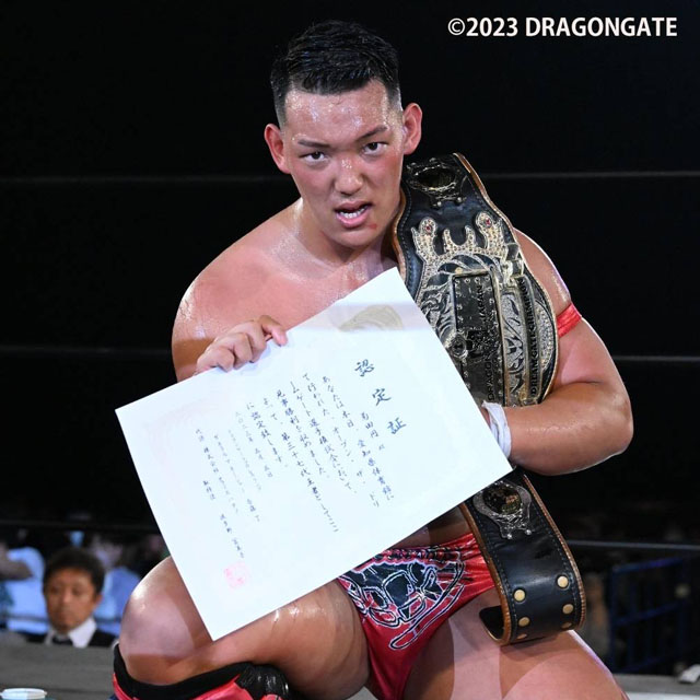 5/5【DRAGONGATE】菊田がドリームゲート初戴冠 シュンを熱戦撃破で2年