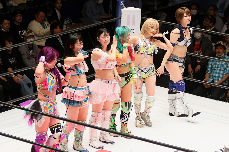 4/12【スターダム】さくらと玖麗の奮闘にたむ「合格!」 COSMIC 4/12【スターダム】さくらと玖麗の奮闘にたむ「合格!」 COSMIC