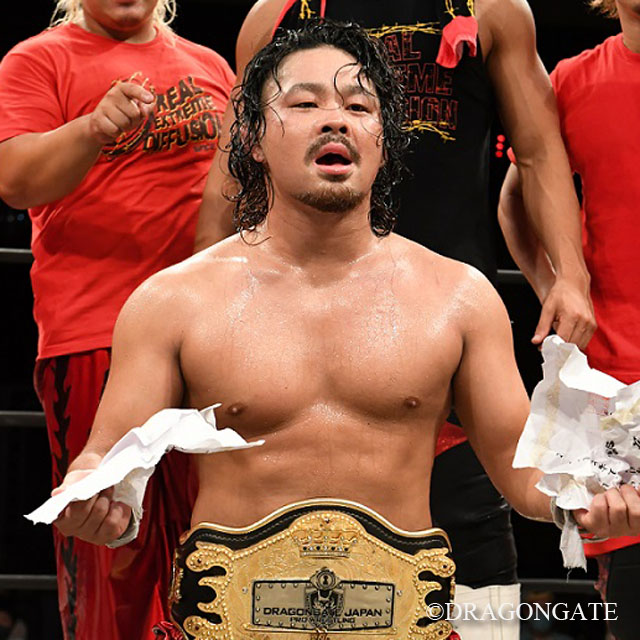 8 2 Dragon Gate セコンド介入拒否のeitaが土井連破でドリームゲート王座初戴冠 こ プロレス格闘技dx