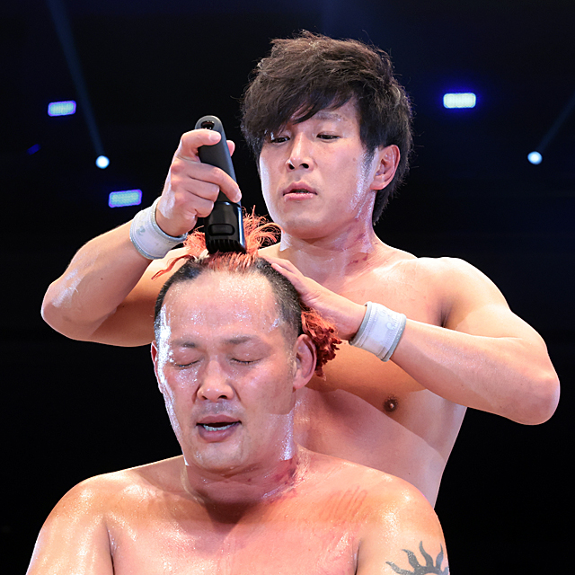 4/29【NOAH】覇王がリングネーム死守! 屈辱剃髪の仁王は改名へ