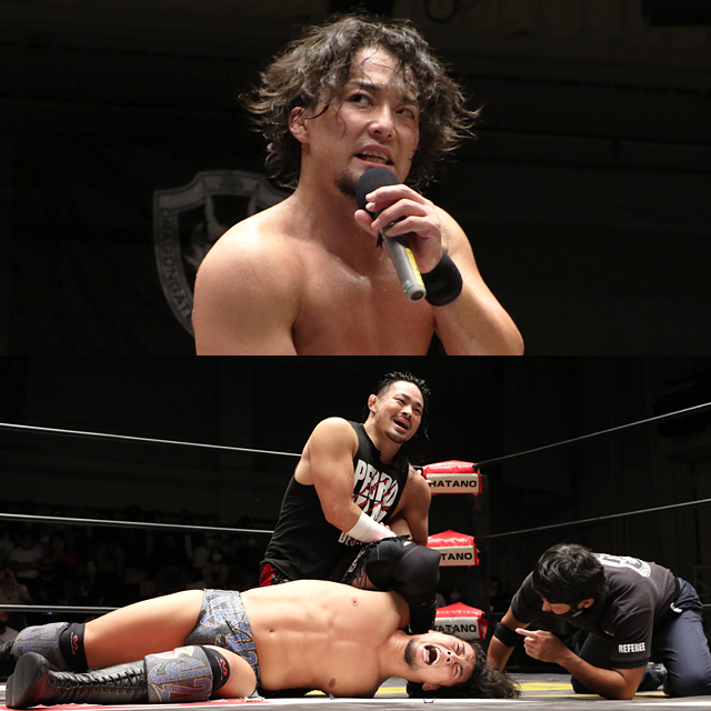 9/8【DRAGONGATE】Eitaに屈辱の絞殺敗戦も…吉岡がドリームゲート