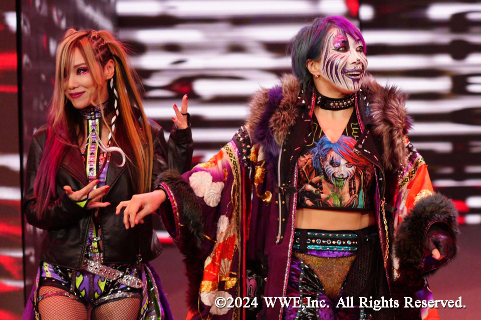 1/20【WWE】アスカ&カイリが次週女子タッグ王者ケイデン&カタナ