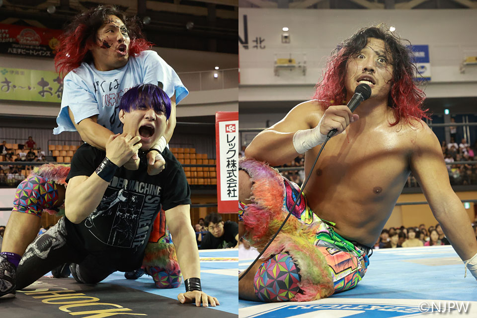 5/16【新日本】地元凱旋ヒロムが2勝目 両手拘束の逆境打破でIWGP
