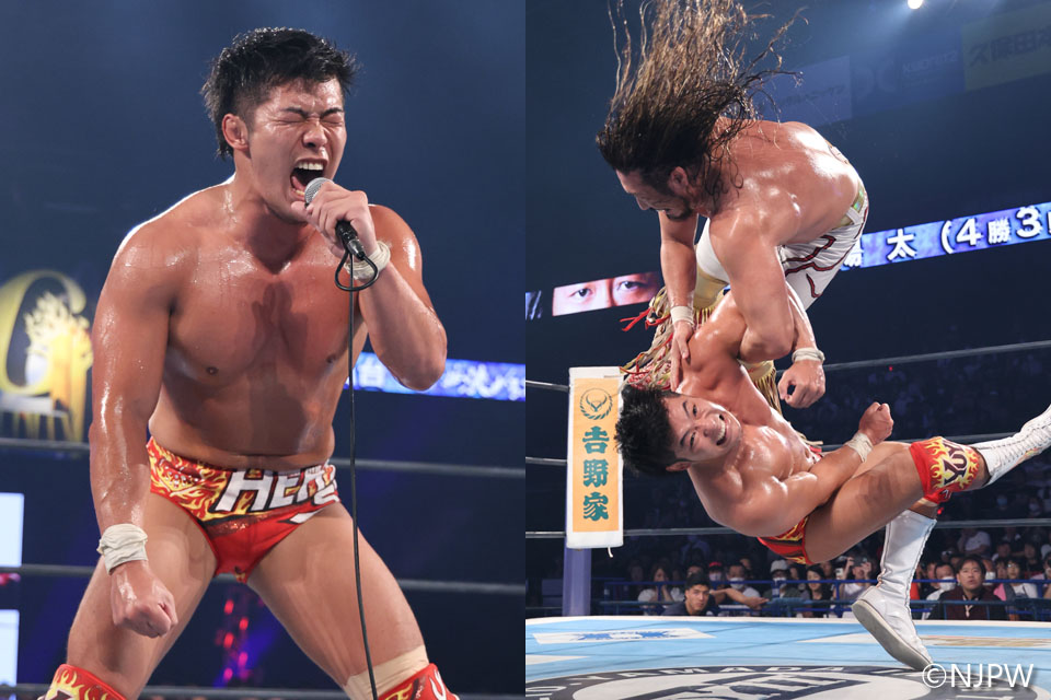 8/10【新日本】上村が辻との同期対決制してV圏内死守 Bは3人首位