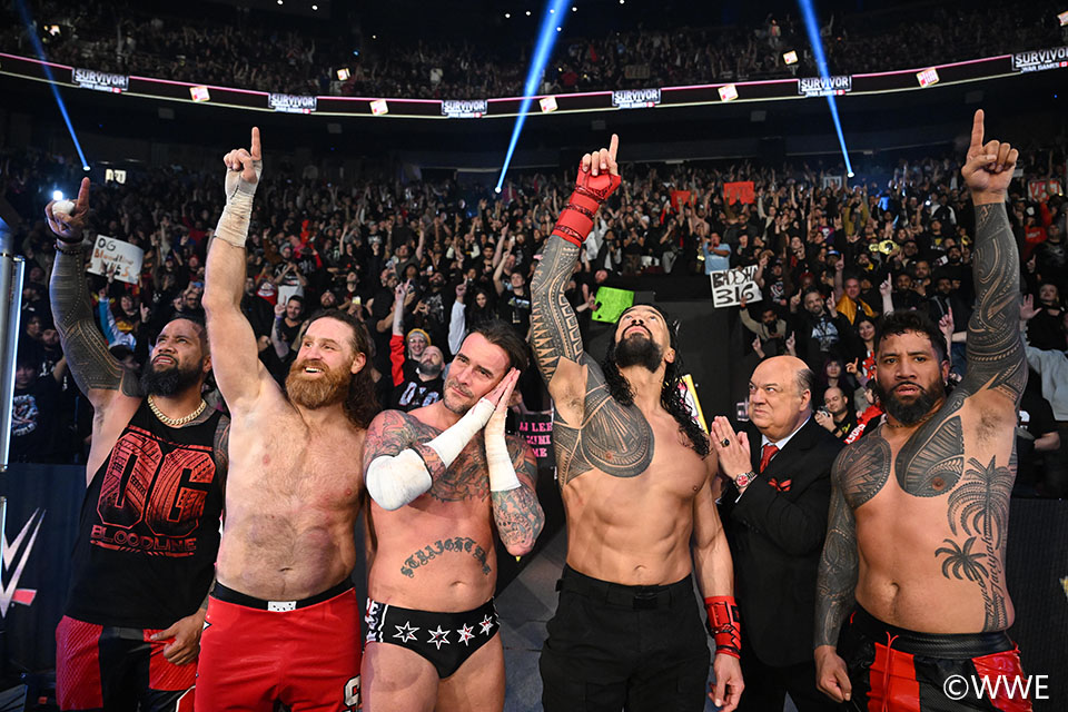 12/1【WWE】ニューブラッドラインがウォーゲームズ戦制す